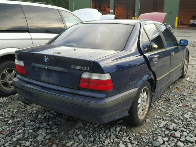 WBACD3326TAV16181 - 1996 BMW 328 I BLUE photo 4