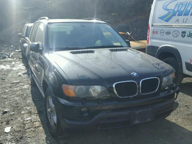 5UXFA53542LV70952 - 2002 BMW X5 3.0I BLACK photo 1