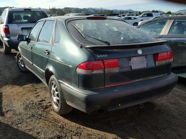 YS3DD58H6Y2012756 - 2000 SAAB 9-3 GREEN photo 3