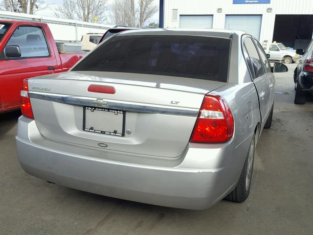 1G1ZT51F46F104889 - 2006 CHEVROLET MALIBU LT SILVER photo 4