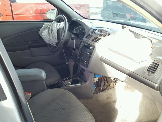 1G1ZT51F46F104889 - 2006 CHEVROLET MALIBU LT SILVER photo 5