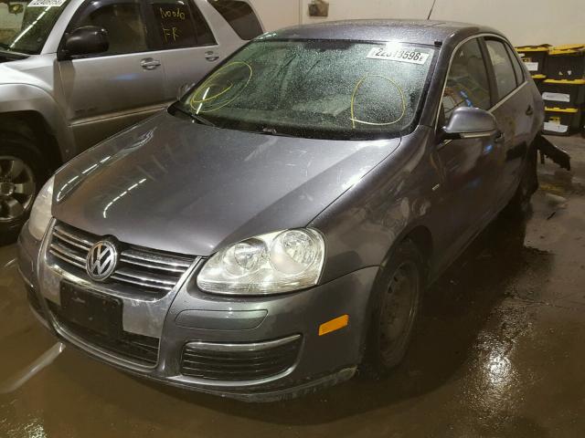 3VWEF71K37M064387 - 2007 VOLKSWAGEN JETTA WOLF BLUE photo 2