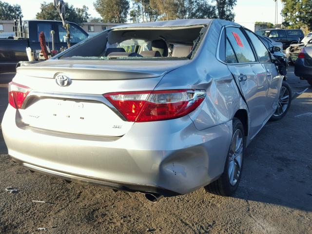 4T1BF1FK8HU418022 - 2017 TOYOTA CAMRY LE SILVER photo 4