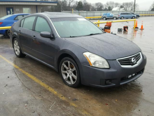 1N4BA41E47C823665 - 2007 NISSAN MAXIMA SE GRAY photo 1