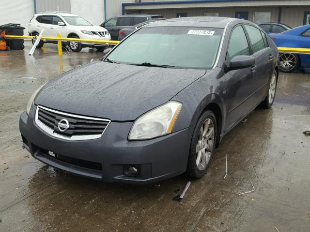 1N4BA41E47C823665 - 2007 NISSAN MAXIMA SE GRAY photo 2