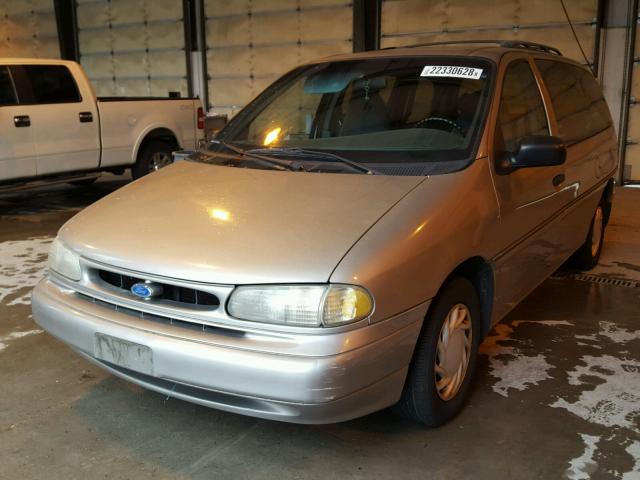 2FMDA5145TBA34091 - 1996 FORD WINDSTAR W BEIGE photo 2