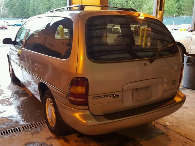 2FMDA5145TBA34091 - 1996 FORD WINDSTAR W BEIGE photo 3