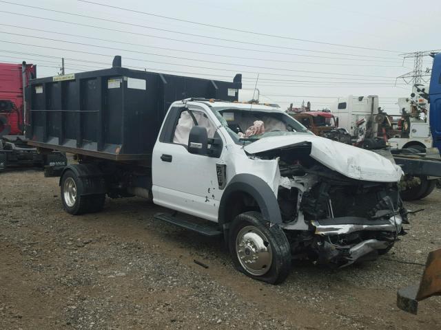 1FDTF4HY7HEB39386 - 2017 FORD F450 SUPER WHITE photo 1