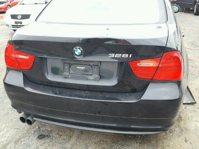 WBAPK7C50BF086819 - 2011 BMW 328 XI BLACK photo 9