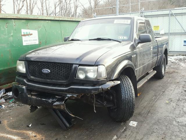 1FTZR45E53TA36732 - 2003 FORD RANGER SUP BLACK photo 2