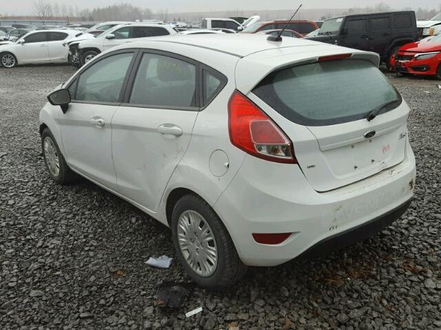 3FADP4EJ2EM209207 - 2014 FORD FIESTA SE WHITE photo 3