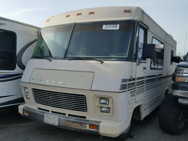 1GBJP37W1G3326852 - 1987 WNBG MOTORHOME CREAM photo 2