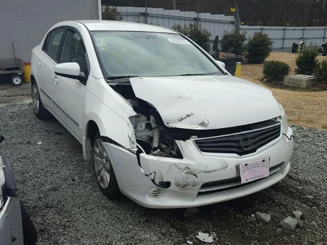 3N1AB6AP2AL626220 - 2010 NISSAN SENTRA 2.0 WHITE photo 1