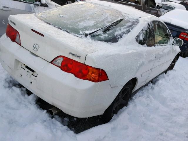 JH4DC54882C029896 - 2002 ACURA RSX WHITE photo 4