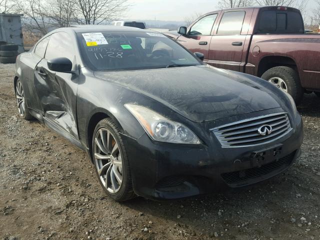 JNKCV64E38M111278 - 2008 INFINITI G37 BASE BLACK photo 1