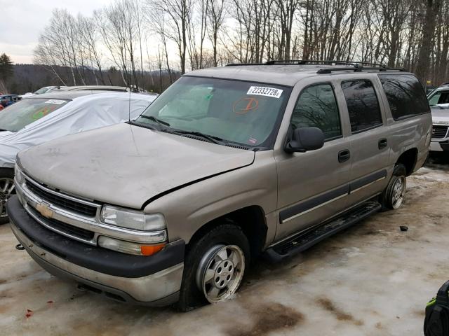 1GNFK16T53J161056 - 2003 CHEVROLET SUBURBAN K GOLD photo 2