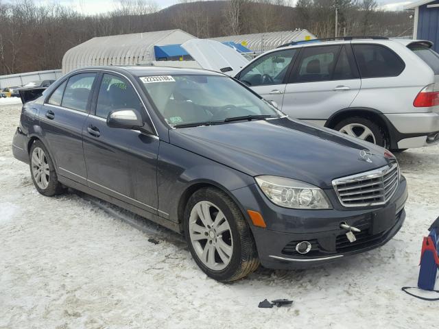 WDDGF81X58F066596 - 2008 MERCEDES-BENZ C 300 4MAT GRAY photo 1