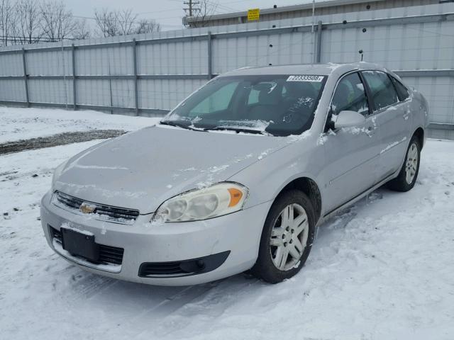 2G1WC581069369492 - 2006 CHEVROLET IMPALA LT SILVER photo 2