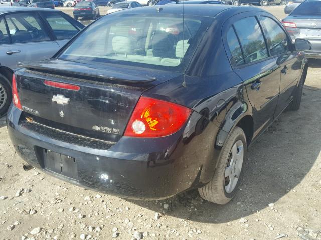 1G1AK58F587218368 - 2008 CHEVROLET COBALT LS BLUE photo 4