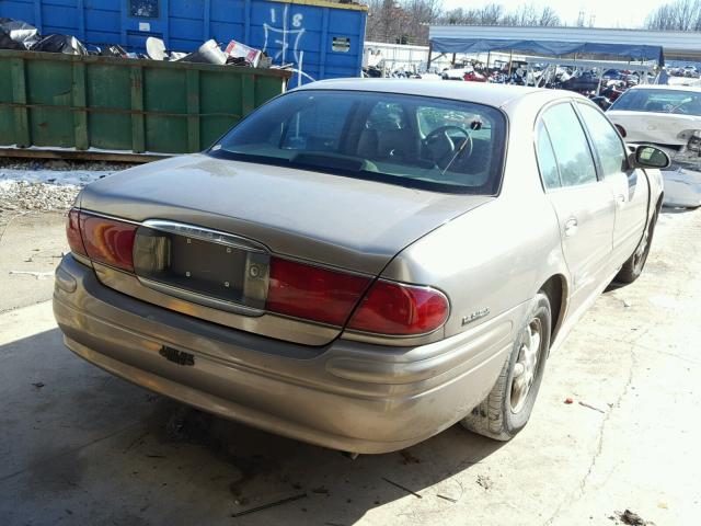 1G4HP54K114211866 - 2001 BUICK LESABRE CU BEIGE photo 4