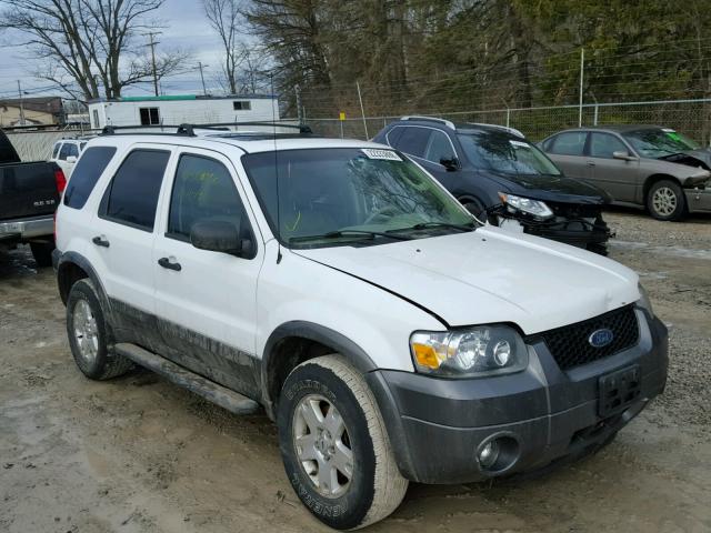 1FMYU93186KB78053 - 2006 FORD ESCAPE XLT WHITE photo 1