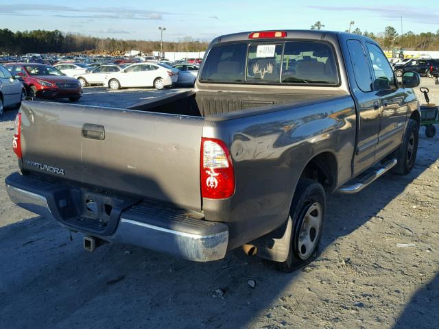 5TBRU34116S463215 - 2006 TOYOTA TUNDRA ACC GRAY photo 4