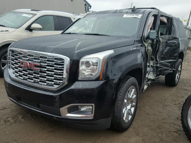 1GKS2HKJXJR104407 - 2018 GMC YUKON XL D BLACK photo 2