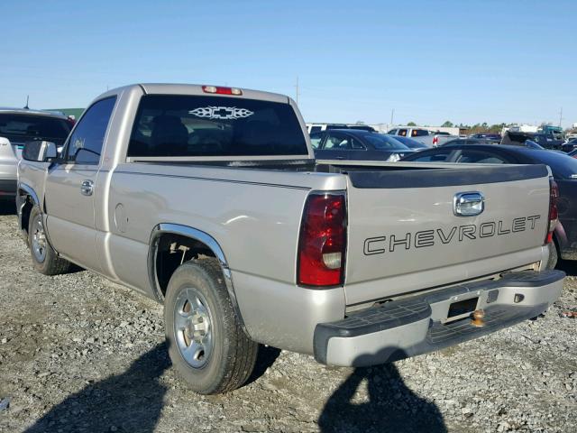 1GCEC14X54Z293678 - 2004 CHEVROLET SILVERADO BEIGE photo 3