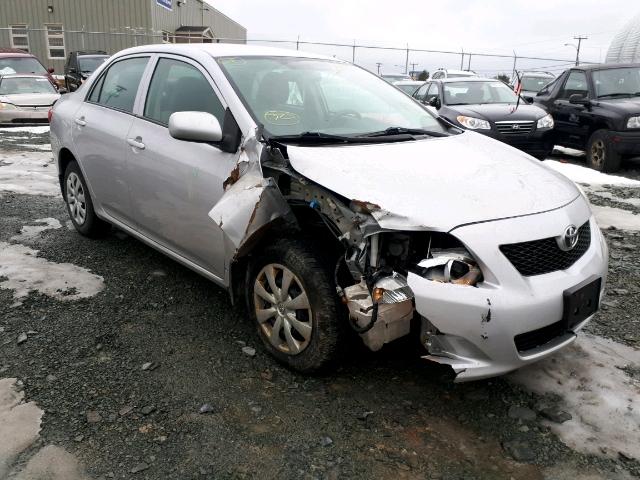 2T1BU4EE6AC419048 - 2010 TOYOTA COROLLA BA SILVER photo 1