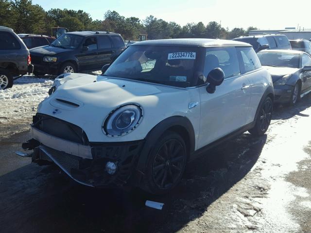 WMWXM7C51ET969571 - 2014 MINI COOPER S WHITE photo 2