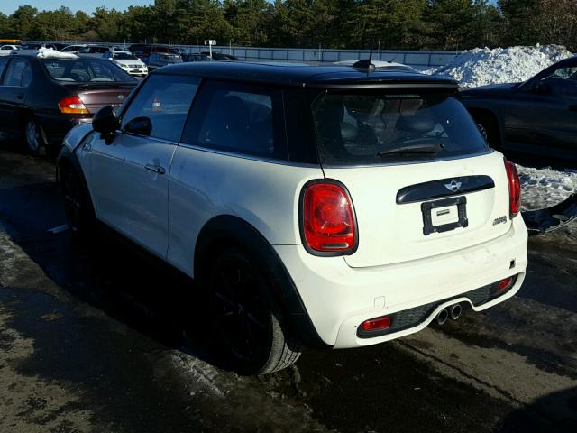 WMWXM7C51ET969571 - 2014 MINI COOPER S WHITE photo 3