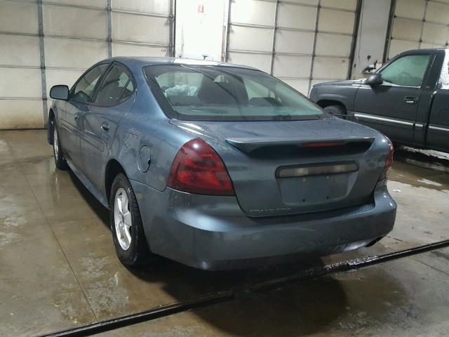 2G2WP552161238437 - 2006 PONTIAC GRAND PRIX BLUE photo 3