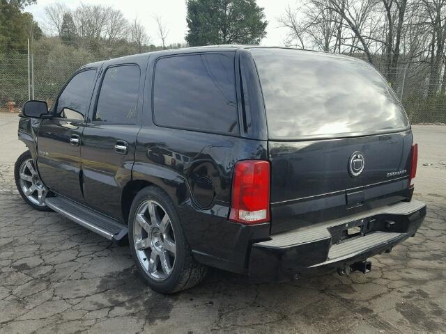 1GYEK63N34R150058 - 2004 CADILLAC ESCALADE L BLACK photo 3