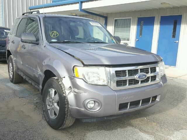 1FMCU93Z78KA52494 - 2008 FORD ESCAPE XLT GRAY photo 1