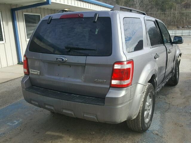 1FMCU93Z78KA52494 - 2008 FORD ESCAPE XLT GRAY photo 4