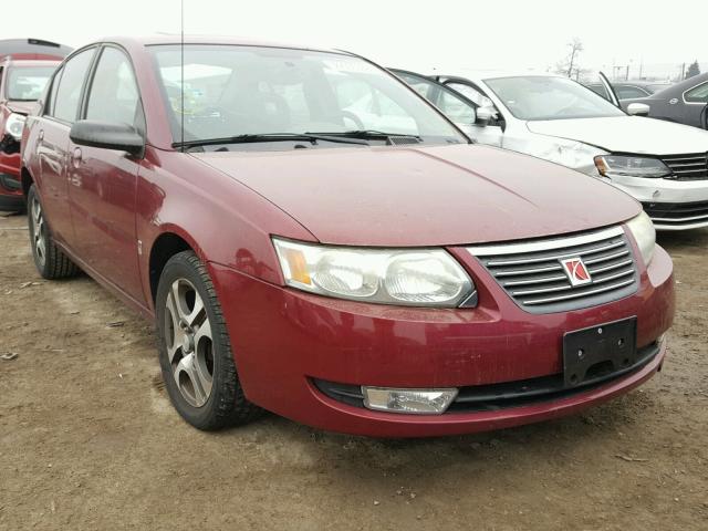 1G8AL52F25Z112967 - 2005 SATURN ION LEVEL MAROON photo 1