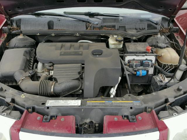 1G8AL52F25Z112967 - 2005 SATURN ION LEVEL MAROON photo 7