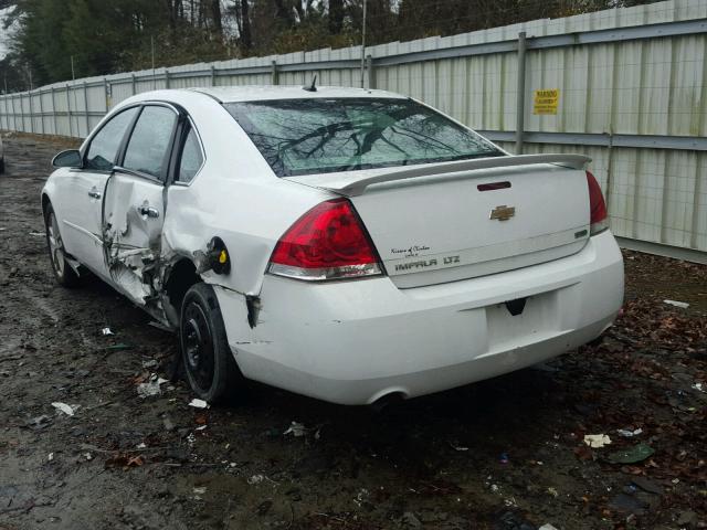 2G1WC5E38C1200434 - 2012 CHEVROLET IMPALA LTZ WHITE photo 3