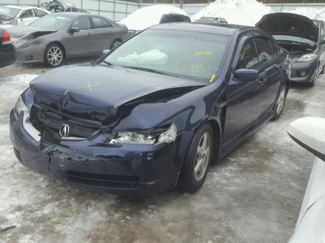 19UUA65594A053156 - 2004 ACURA TL BLUE photo 2