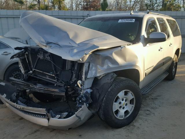 1GNFC16JX7J160826 - 2007 CHEVROLET SUBURBAN C SILVER photo 2