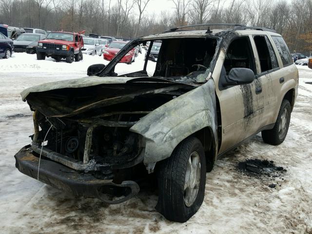 1GNDT13S162331492 - 2006 CHEVROLET TRAILBLAZE BURN photo 2