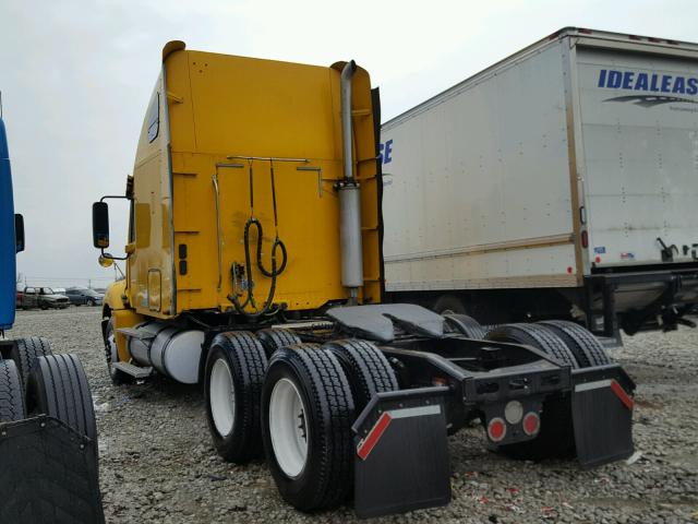 1FUJA6CK27LX35291 - 2007 FREIGHTLINER CONVENTION YELLOW photo 3