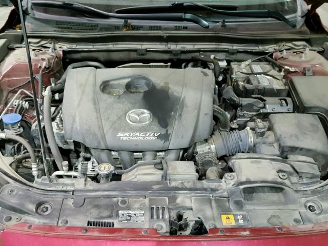 3MZBM1L73FM205617 - 2015 MAZDA 3 TOURING RED photo 7