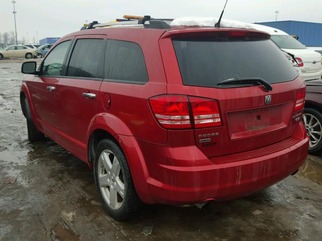 3D4PH6FV0AT171206 - 2010 DODGE JOURNEY R/ RED photo 3