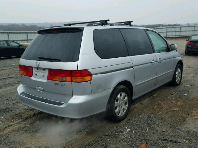 5FNRL18643B145982 - 2003 HONDA ODYSSEY EX SILVER photo 4