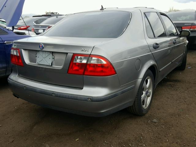 YS3ED49Z633016198 - 2003 SAAB 9-5 ARC GRAY photo 4