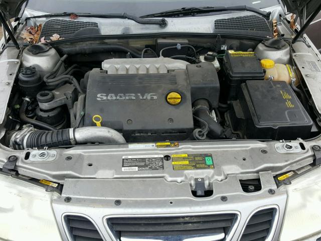 YS3ED49Z633016198 - 2003 SAAB 9-5 ARC GRAY photo 7