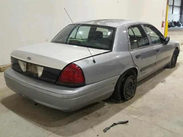 2FAHP71W05X137951 - 2005 FORD CROWN VICT GRAY photo 4