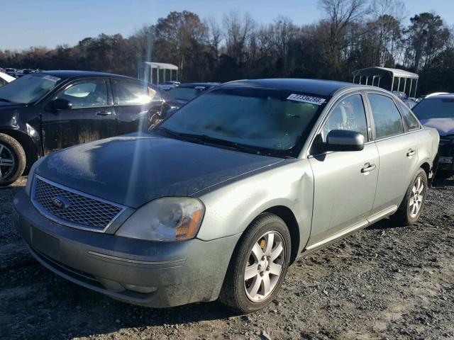 1FAHP24107G120790 - 2007 FORD FIVE HUNDR GREEN photo 2