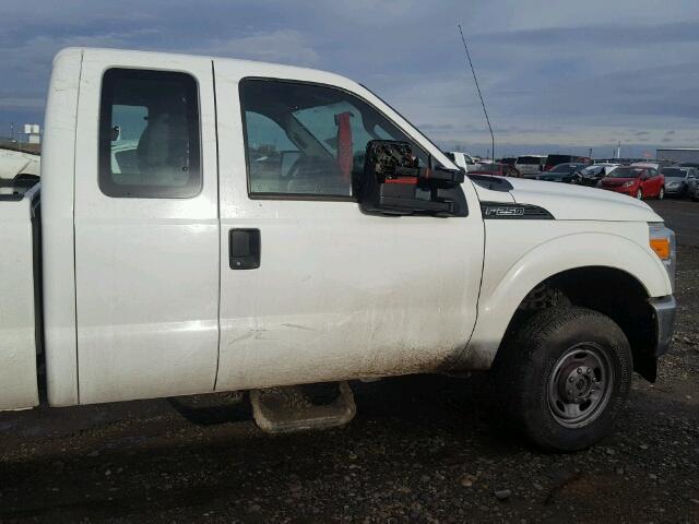 1FT7X2B69CEC46284 - 2012 FORD F250 SUPER WHITE photo 9